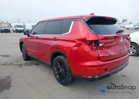 2024 Mitsubishi Outlander Se Black Edition W/Pano Roof S-Awc from USA, damaged, VIN JA4J3VA8ARZ061058